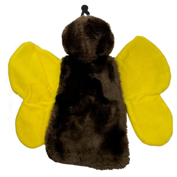 Vintage R. Dakin & Co Plush (1982) Butterfly Moth Mariposa Stuffed Puppet - Picture 5 of 8